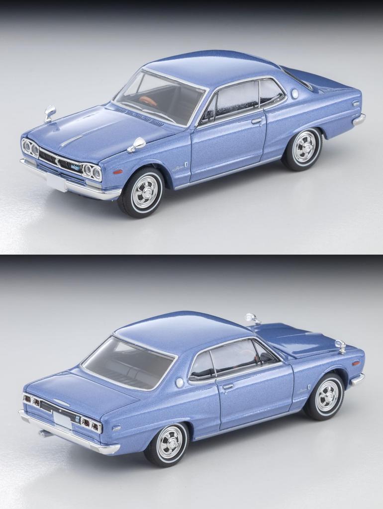 TOMYTEC Tomica Limited Vintage Neo Scale Nissan Skyline Hardtop 2000GT Lavender Metallic 1971 Model 337614 1/64 LV-N357b (Finished Model)