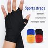 Pro Training Cotton Boxing Wraps - Elastic Hand Protectors & Resistance Bands