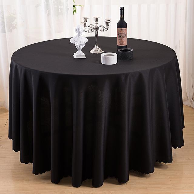 Wedding Christmas Decorative Table Cloth Round Tablecloths Dining Table Cover Birthday Banquet Decor Home Dining Table Cover