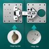 2/4Pcs Hinge Repair Plate Cabinet Furniture Drawer Table Scharnier Stainless Steel Household Hardware Hinge Fixing Brace Bracket