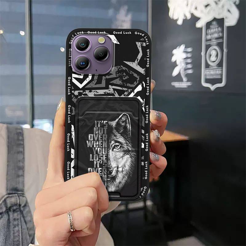 Cute Card sleeve Phone Case For Blackview A96 Full wrap Cartoon TPU Durable Back Cover Anti-knock Graffiti Anti-dust