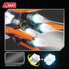 CK028 Aerospace Series Electric Rotating Dawn Star Ring Space Station Building Blocks Set Model Assembly Toy Boy's Birthday Gift
