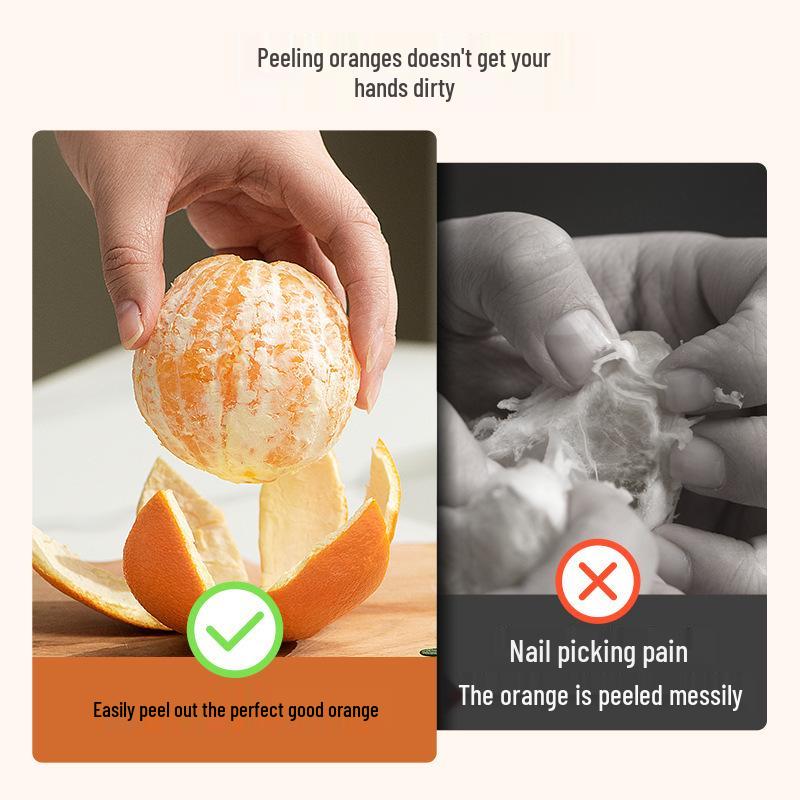 Stainless Steel Multifunctional Orange Peeler & Knife