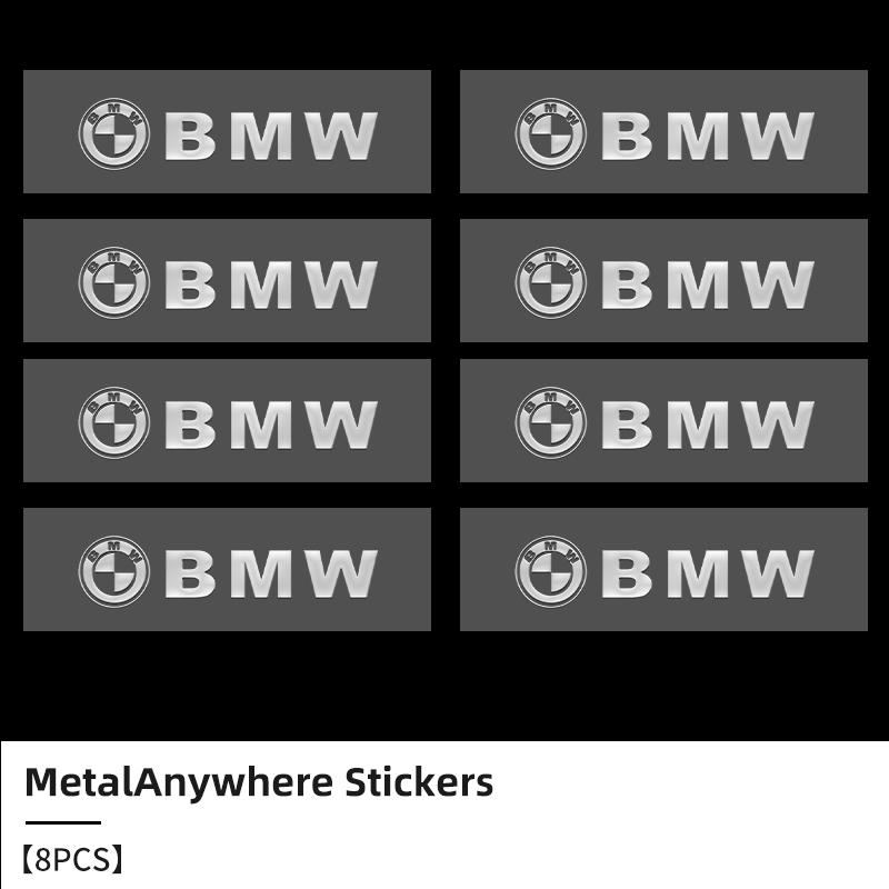 

2025 Hot 3D Car Logo Stickers Metal Letter Car Stickers Interior Decoration For BMW X3 X5 M5 M3 E46 E90 E60 F10 E39 F30 E36 G30
