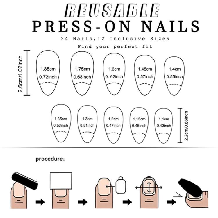 Omber Paznokcie na Klej Błyszczące Sztuczne Paznokcie Błyszczące Sztuczne Paznokcie Przyklejane Paznokcie Sztuczne Paznokcie dla Kobiet do Codziennego Użytku
