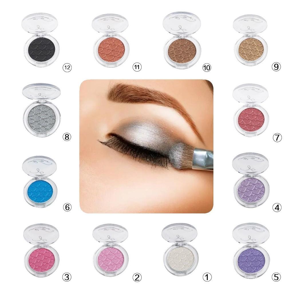 Pudaier 10 Color Liquid Highlighter Eyeshadow Dual Use Luminous Blush Glow