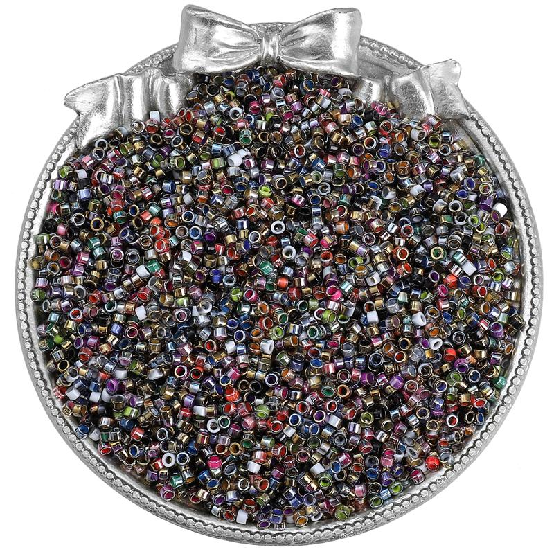 10/450g 750/32000 pièces 2.5mm perles de rocaille en verre perles de rocaille métalliques pour bijoux à bricoler soi-même artisanat couture accessoires de fabrication