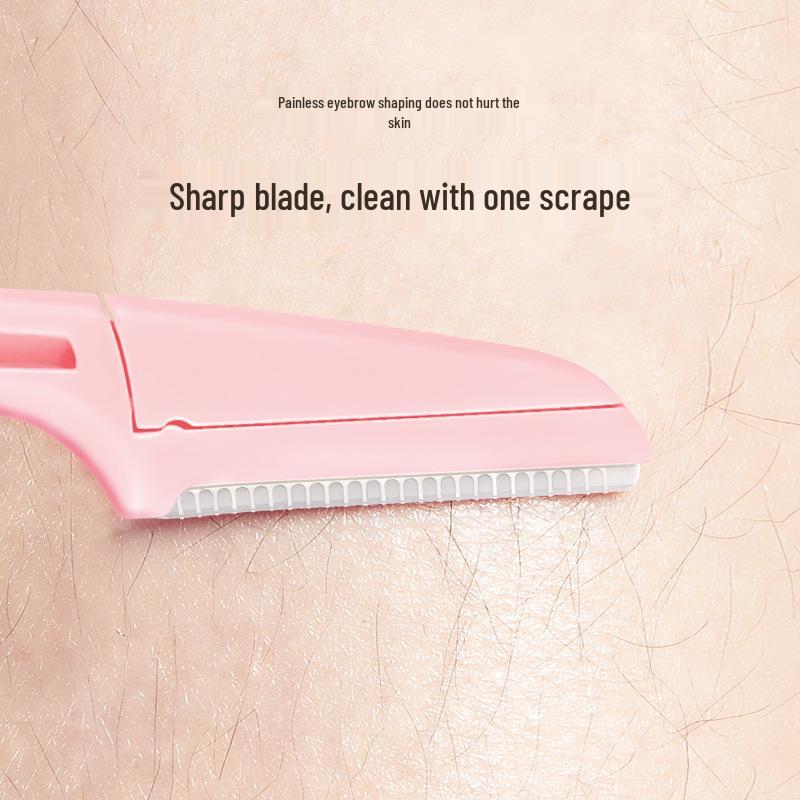 Portable Safety Folding Eyebrow Trimmer Set - Anti-scratch Beginner Kit