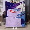 Disney Classici Cattivi Estate Inverno Bambini Adulti Coperta in Flanella Morbida Peluche per Bambini per Camera da Letto Viaggio Ufficio Divano Coperta