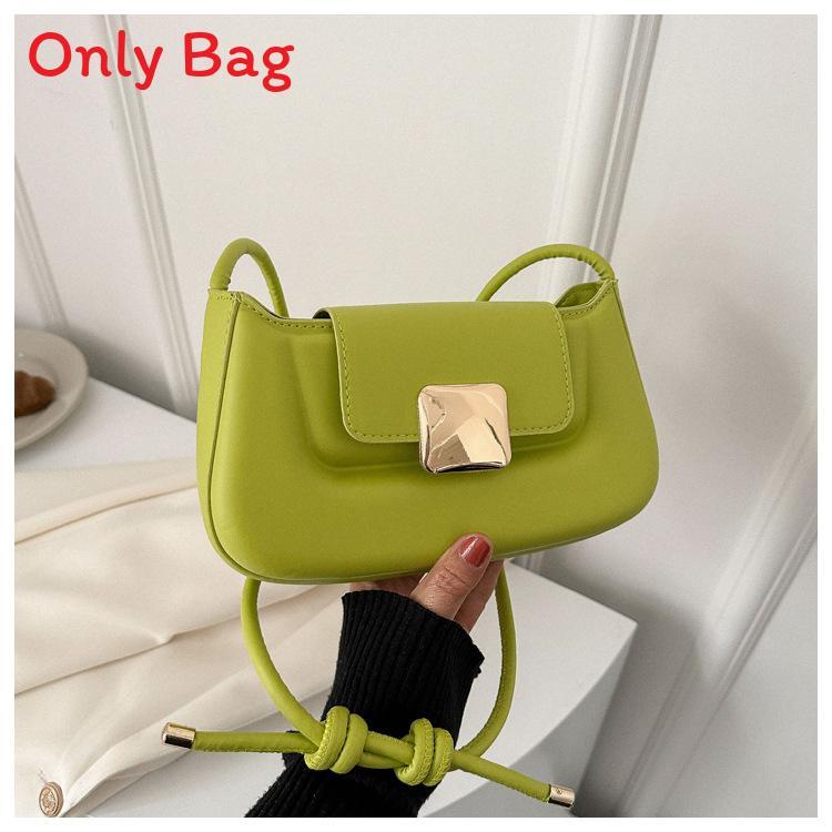 Minimalist Small Pu Bag With Top Flap For Daily Wear And Street Style