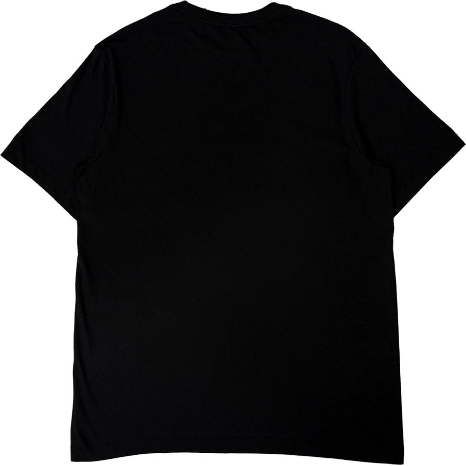 Nike Solid Color Crew Neck Logo Print Short Sleeve T-Shirt Men Tops Black DR7808-010