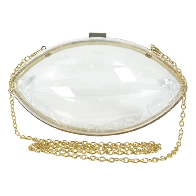 Акриловая Клатч-сумка Женская Вечерняя Сумка, Акриловая Коробочка-клатч в Форме Футбольного Мяча с Цепочкой для Вечеринки, Свадьбы, Выпускного золотой