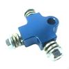3 Way Brake Oil Hose Connector, Bracket, Modified Triple Adapter for ATV And Off-Road