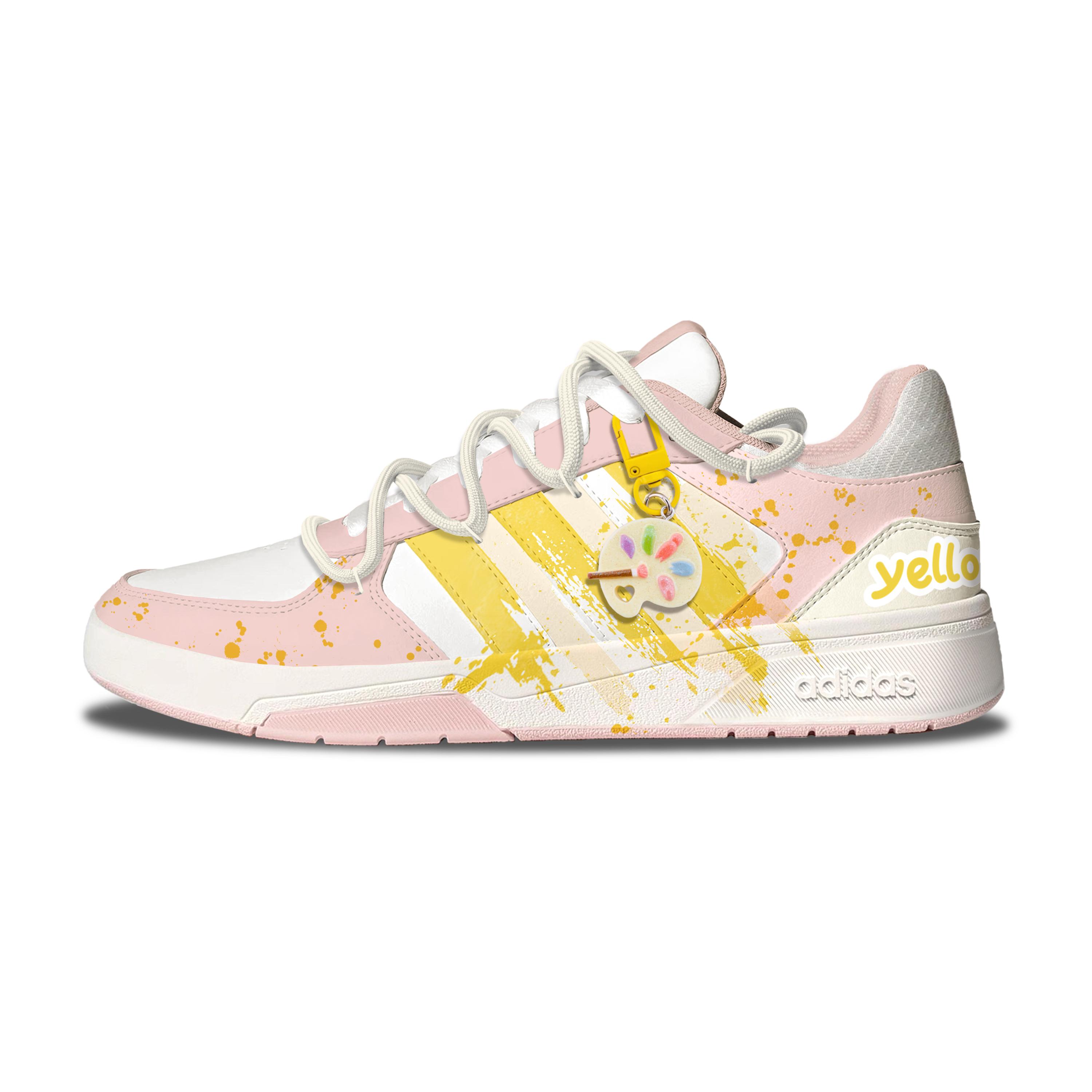 

Adidas COURTBEAT Abrasion Resistant Slip Resistant Low top Skateboard Shoes Women s KI6785 (Team1440-) 40