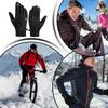 Winter Gloves Waterproof Full Finger Mittens Thermal Gloves For Running Dog Walking Hiking Mountaineering Cycling Sports Bicycle