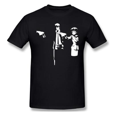 Psycho-Pass T-Shirts für Herren Psycho Fiction Lustiges Rundhals-Baumwoll-T-Shirt