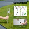 Open Flags for Business Advertising Feather Flag Kit Open Look Welcome