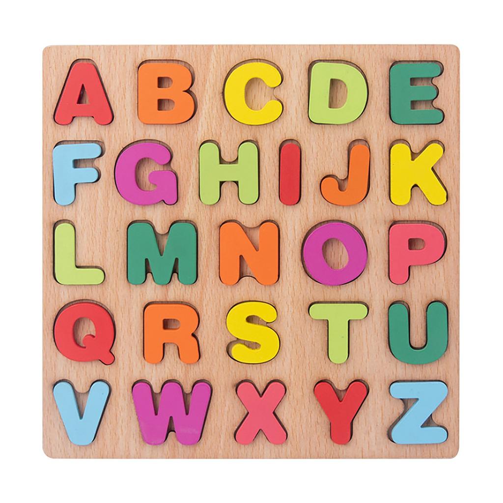Wooden Puzzle Children's Educational Toys, Letter Puzzles And Number Puzzles, Children's Educational Learning Toys