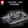 Military 916pcs Leopard 1 Main Battle Tank Model Building Blocks Bricks Set Assembly MOC Leopard I Tank Toys For Adult Gifts