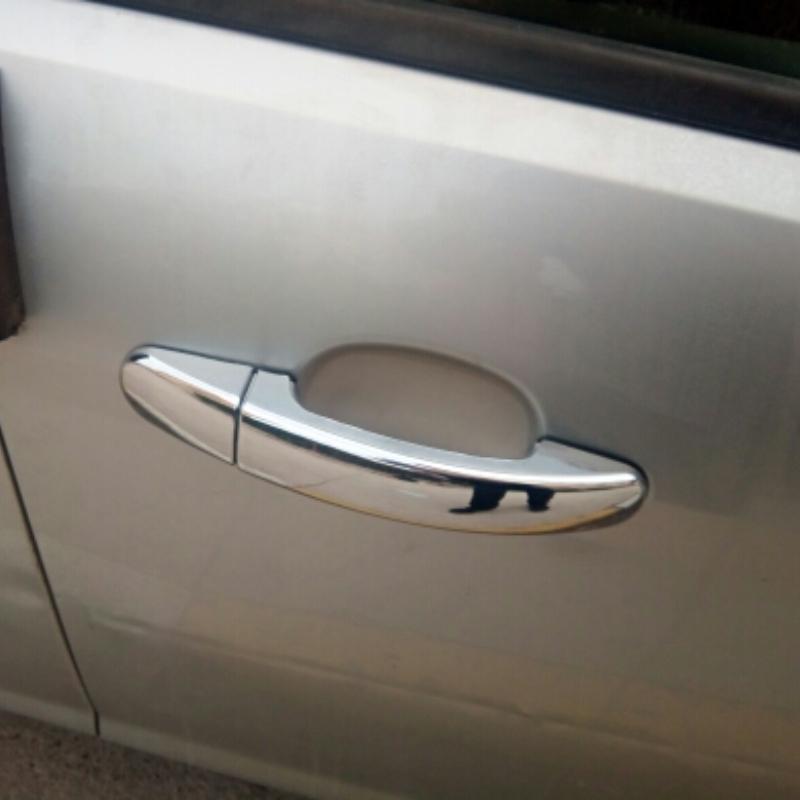 ABS Krom Araba Kapı Kolu Kapak Trim Etiket Ford Focus 2 için Fit MK2 II Odak 3 için MK3 III 4 MK4 C-Max Kuga