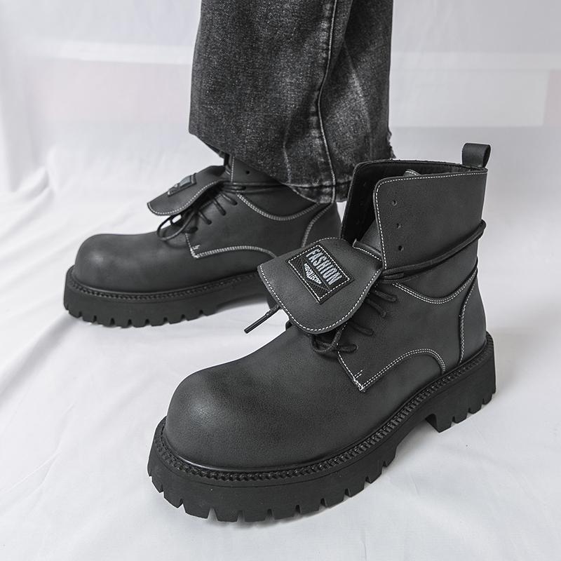 

Fashion Fashionable Men Chelsea Boots Black European American Casual Business Office Brand Denim Boots Social Boots Size 38-46 Men Boots 38 чёрный