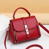 Borsa a tracolla moda vintage Borsa a tracolla portatile di mezza età in morbida pelle Borsa da donna