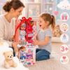 [PACZB] Baby doll with feeding accessories and seat Z3410