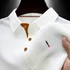 Herren Anti-Geruch Sport-Poloshirts, Schnelltrocknend Feuchtigkeitsableitend Kurzarm für Outdoor-Sportarten