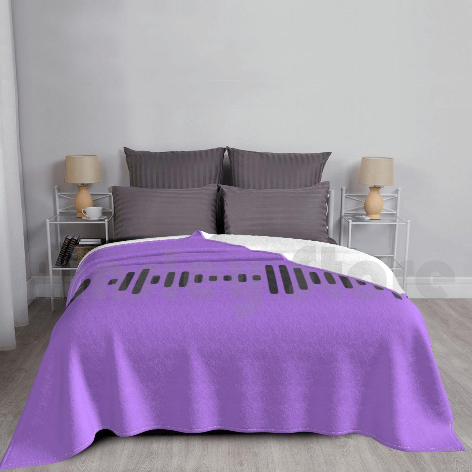 Never Gonna Give You Up Blanket For Sofa Bed Travel Never Gonna Give You Up Spotify Spotify Code Code Qr Code Size: 75*100cm, Weight: 230 GSM