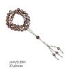 Comfortable Beaded Bracelet Rosary Chain Stylish Wrist Jewelry Beads Bracelet Religious Jewelry Suitable for Meditation