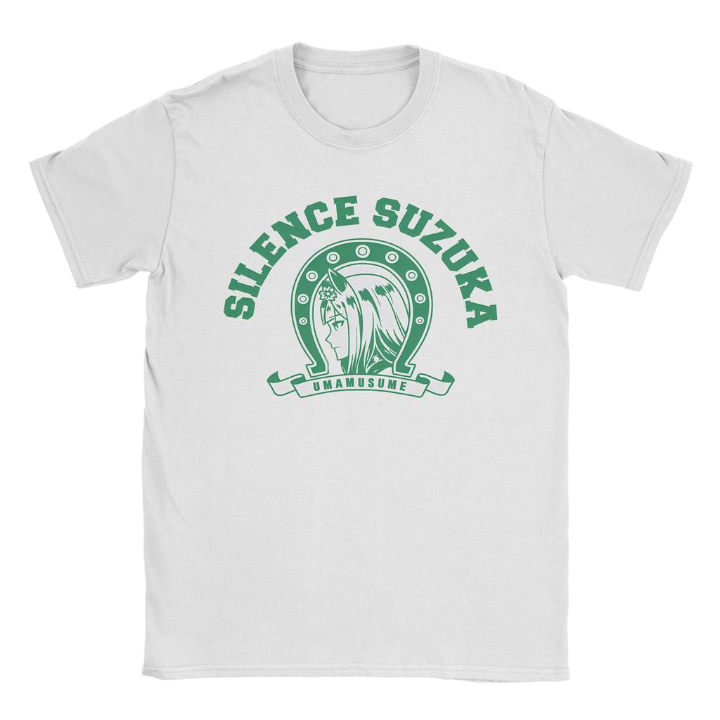 I Paused My Umamusume Career To Be Here Men T Shirt Tees Y2k Short Sleeve Round Collar Unisex T-Shirts Cotton Plus Size Clothes
