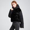 2025 New Women's Short Fashion Down Cotton Coat - Korean Style Light Luxury Fleece Thick Winter Warm Plush Jacket