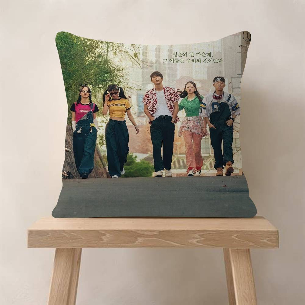 Korean TV Twenty Five Twenty One Movie Cushion Cover Car Throw Pillow Case For Sofa Car Christmas Gift xcm xcm