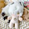 10cm Furry Honkai Star Rail Jing Yuan Chibi Figures Anime Plushies Game Cosplay Monster Ear Tail Cute Mini Plush Doll Body Gift