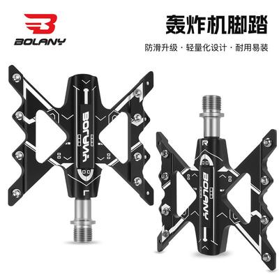 Aluminum Alloy Mountain Bike Pedals With Sealed Bearings Anti-Slip Lightweight Road Cycling