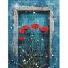 5D Diamond Painting Kit. Poppy Flower Mosaic Craft. Handmade Home Decoration for Living Room and Bedroom