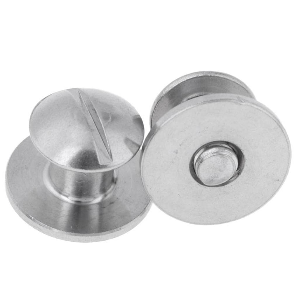 BCD Bolts Assembly Screws Stainless Harness Backplate Book Screws Accessories for Dive Backplate Pad & BCD Attachments