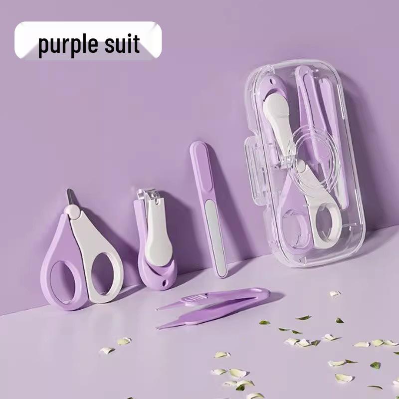 

Безопасный набор детских кусачек для ногтей с защитой от защемления для новорожденных