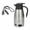 Electric Kettle, 24V/220V, Large Capacity, Stainless Steel, Portable, Car, Home 24V Silver