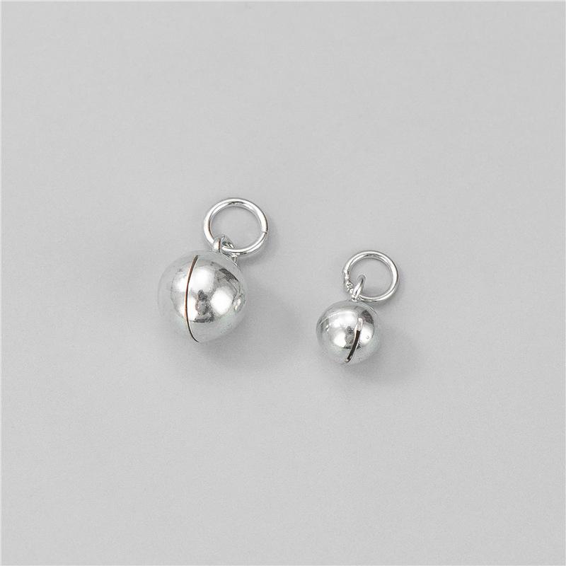 Sterling Silber S925 Kleiner Glockenanhänger für DIY-Schmuckherstellung