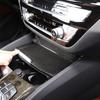 Carbon Fiber Center Console Storage Box Cover Trim For BMW 5 Series G30 18-22