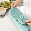 Nordic style thickened microwave oven oven gloves non-slip and anti-scalding heat insulation gloves household baking silicone gloves