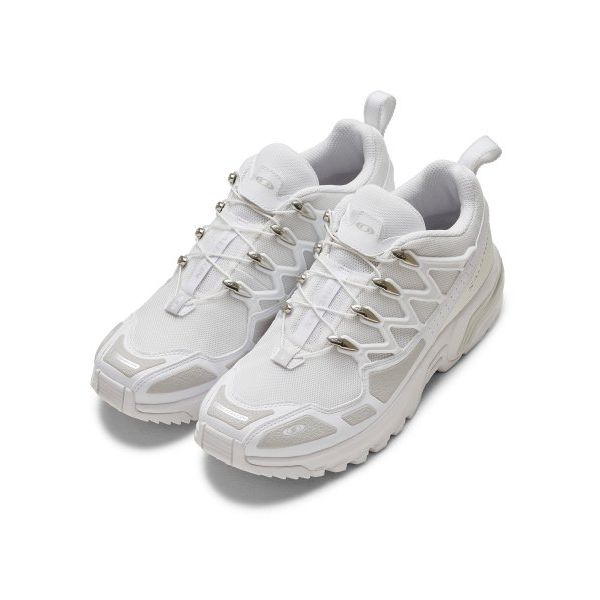 SALOMON ACS+ OG Bianco Argento Sneakers Unisex Calzature-Argento L47236700