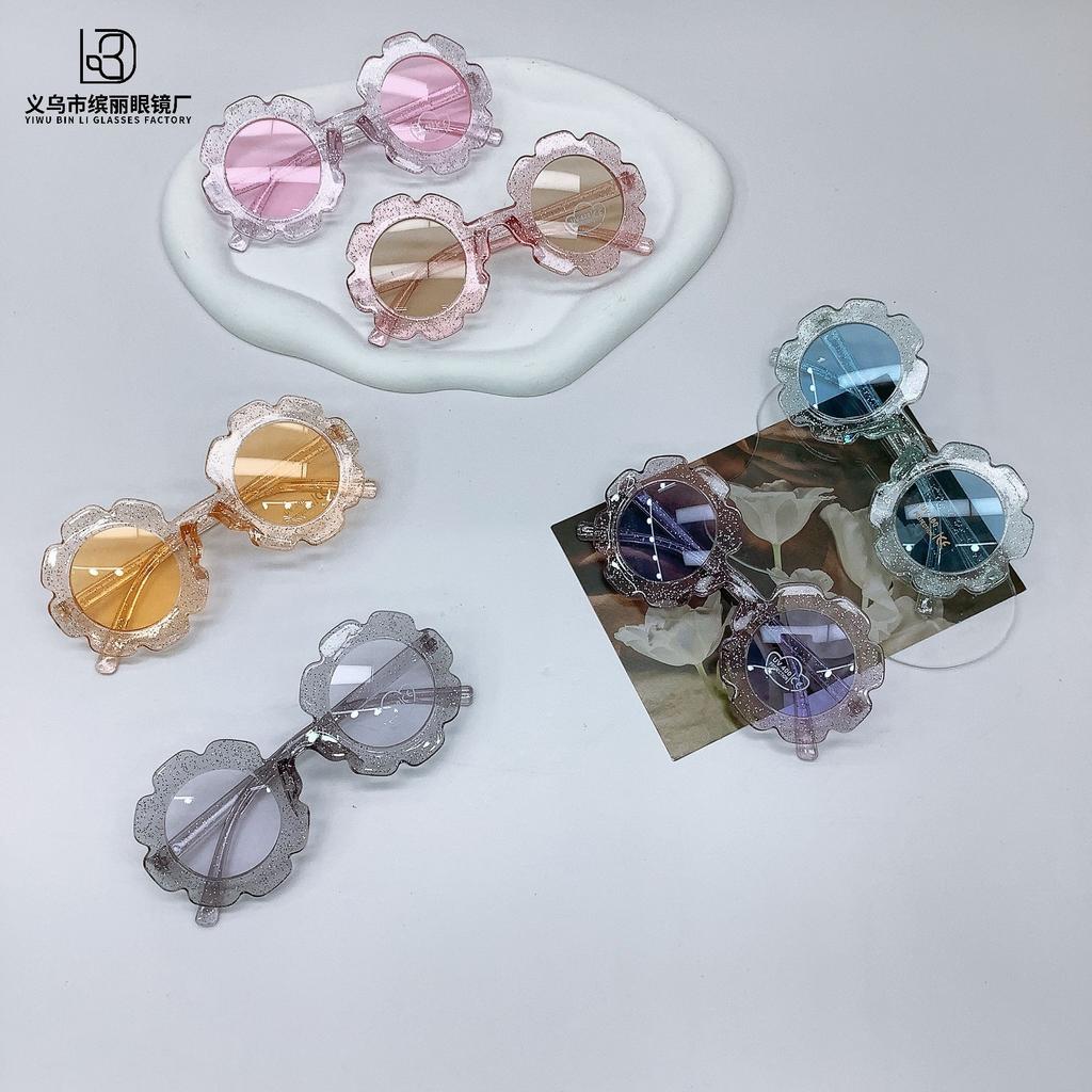 Children'S Sunglasses Travel Sunscreen Uv Protection Boys And Girls Sunglasses Trendy Children'S Glasses