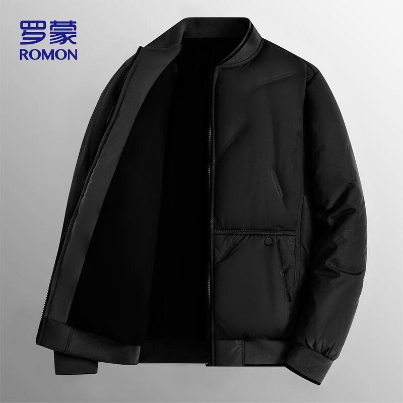 

Romon Men s Winter Casual Stand Collar Padded Jacket XL