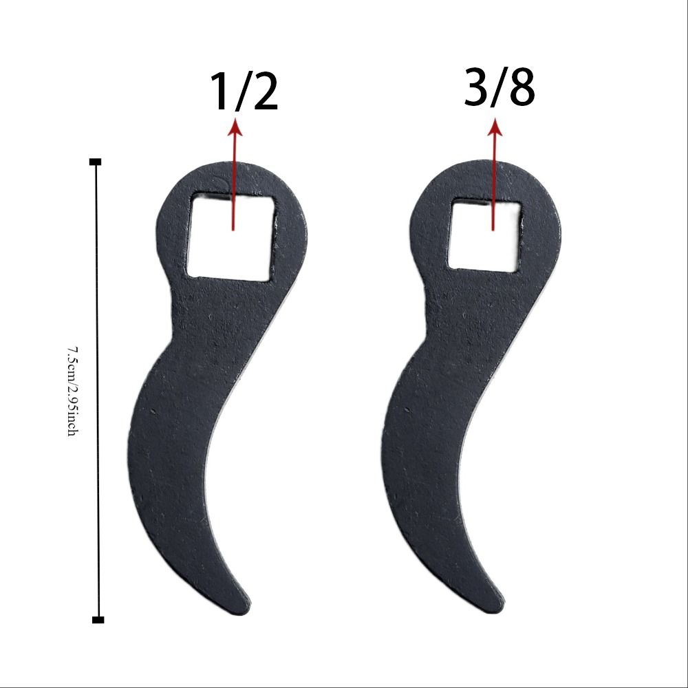 3/8 Inch Wrench Tools 1/2 Inch Removal Tool Black Adjustment Wrench Car