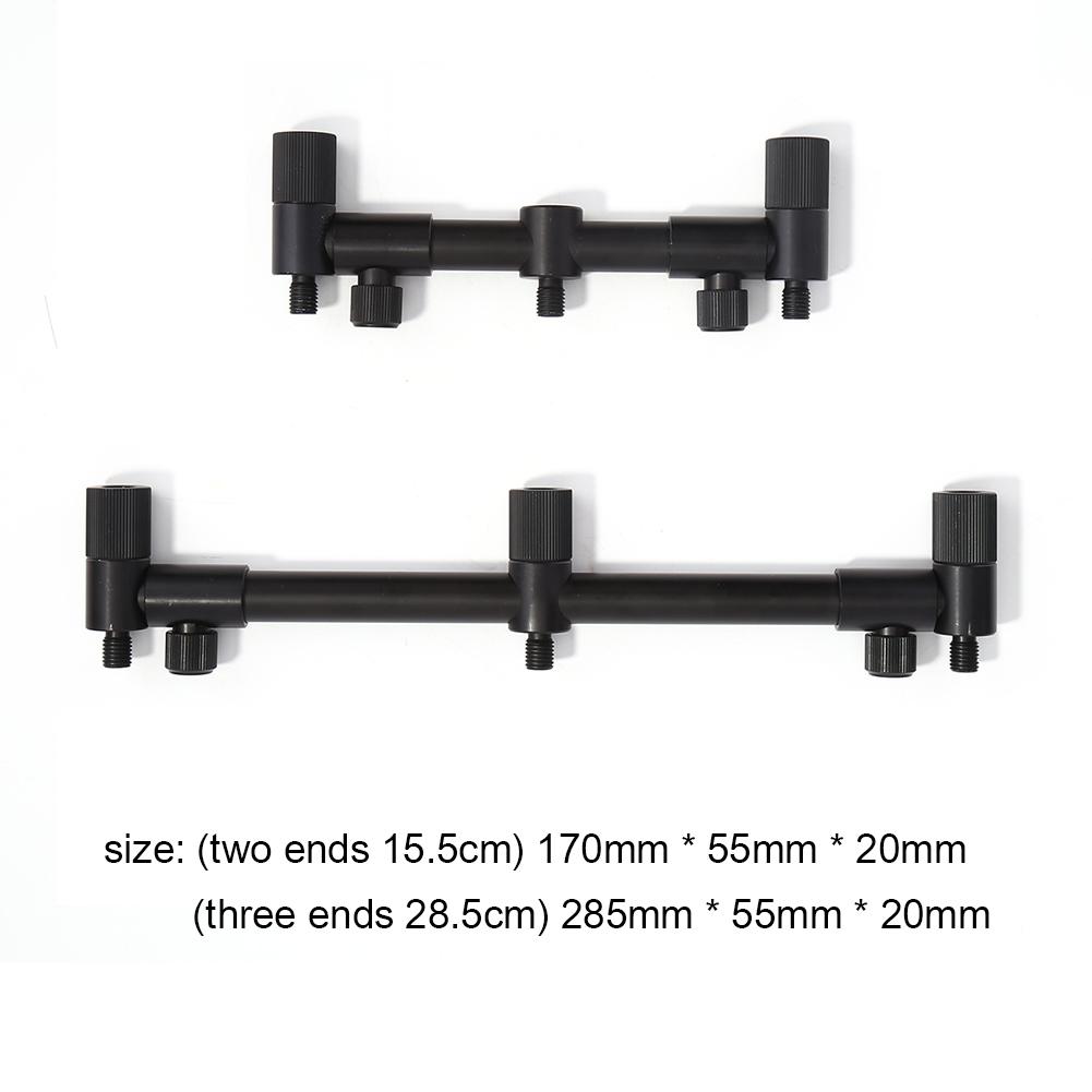 Aluminum Alloy Fishing Rod Bite Alarms Stand Carp Fish Pole Buzz Bar Rest Holder Carp Fishing Buzz Bar Stand Fishing Rod Holder