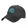 Furious Blue KrakenCap Cowboy Hat Cap Hat Adjustable Sun Cap Men Golf Wear Women's