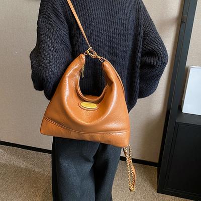 Damentasche schlichte leichte Luxus-Schultertasche Damen neu 2025 Frühling und Sommer Textur Achseltasche große Kapazität Umhängetasche