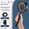 Supercharged High-Pressure Shower Head with Hose Set